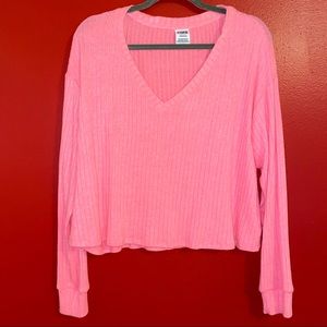 Victoria’s Secret hot pink crop